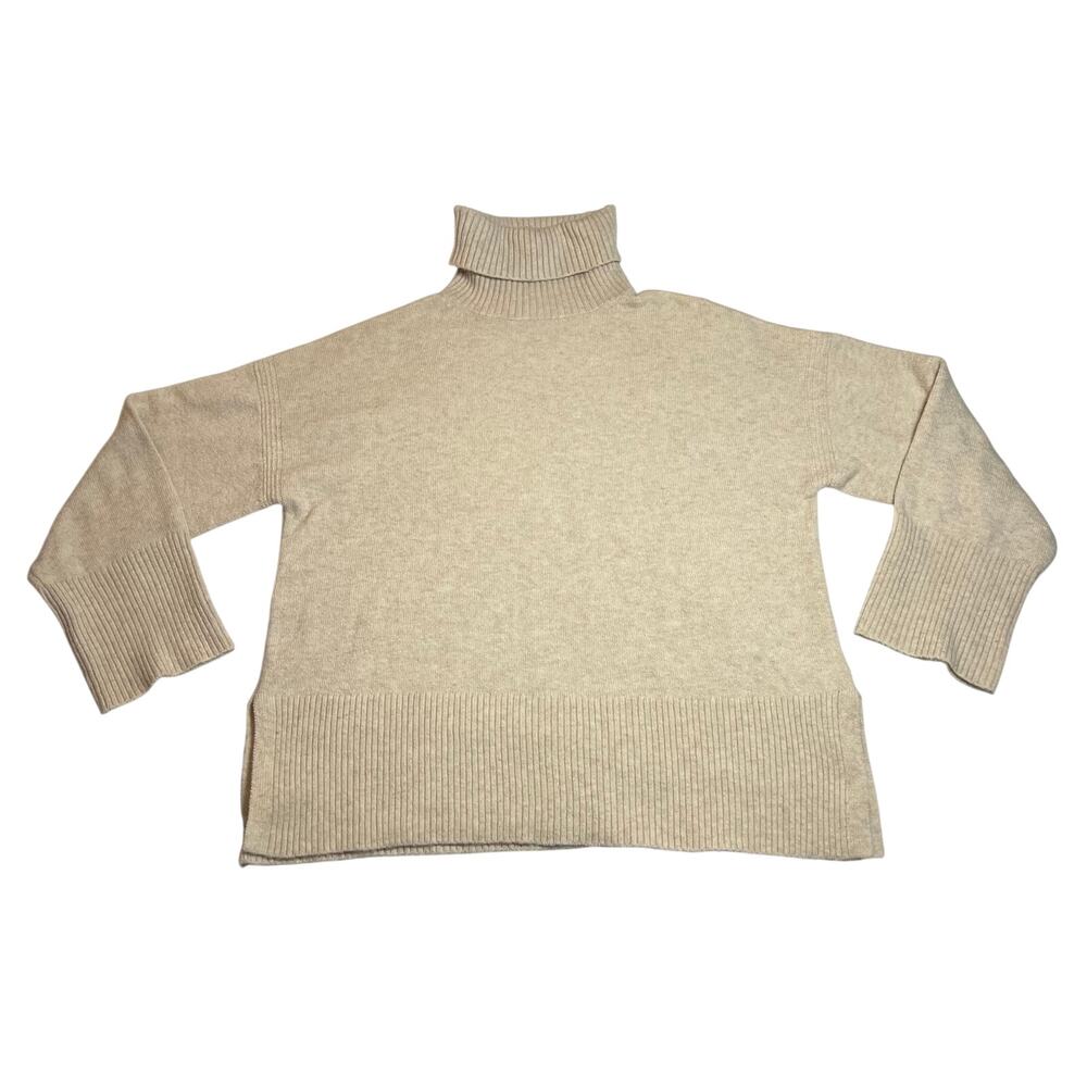 J. Crew Turtleneck Sweater in Supersoft Yarn Size S Cozy Classic Wool Alpaca
